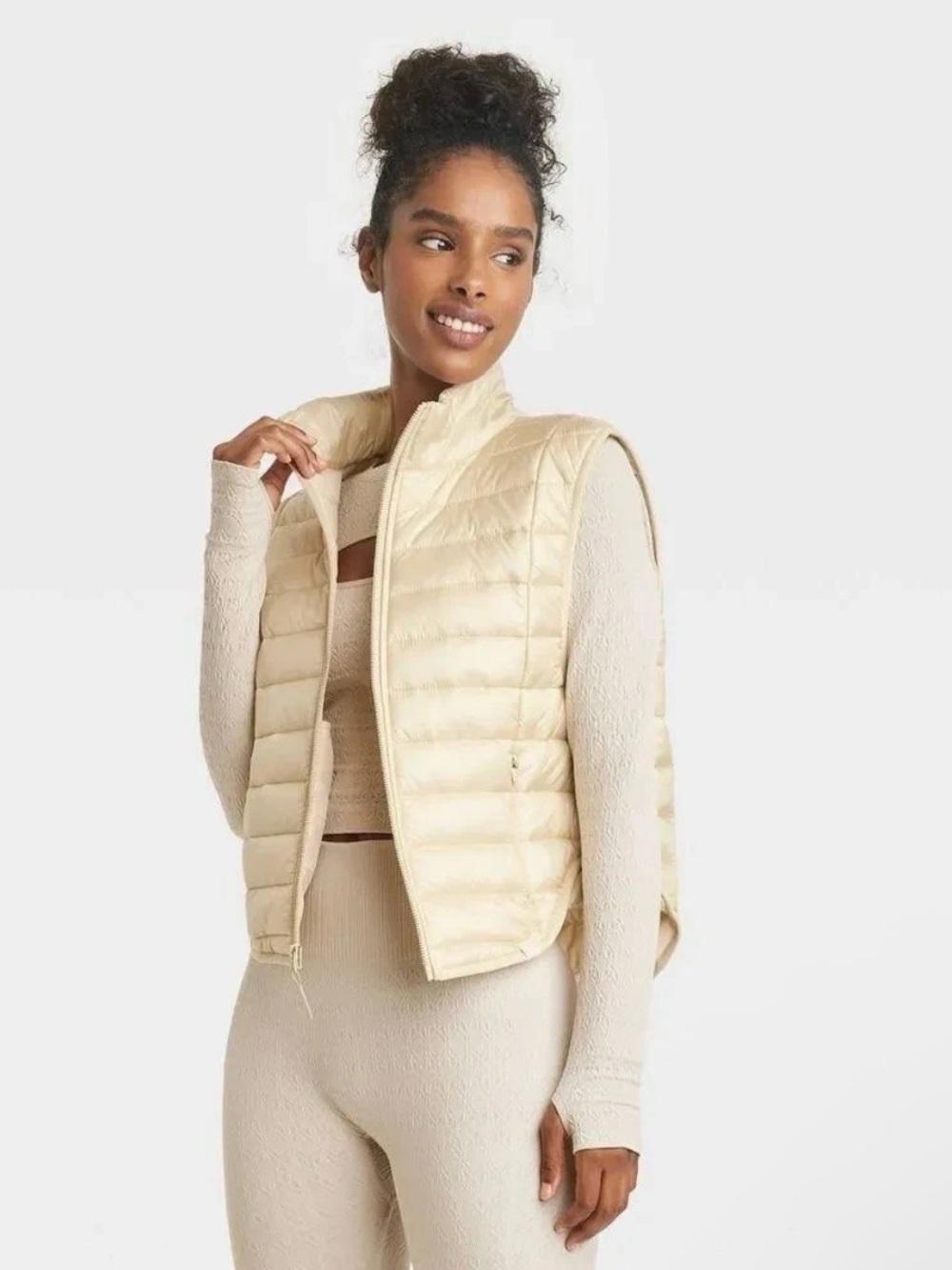 JoyLab Women's Quilted Puffer Vest